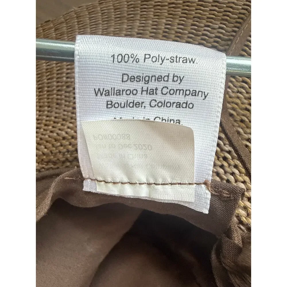 Wallaroo Hat Company Victoria Fedora in Brown One Size Fits Medium